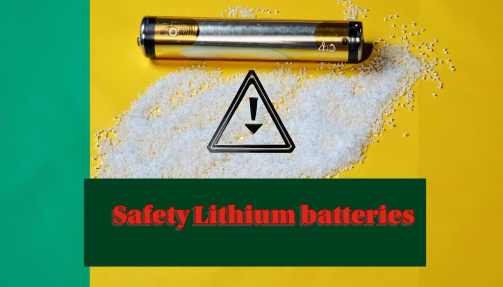 Safety first with Lithium batteries