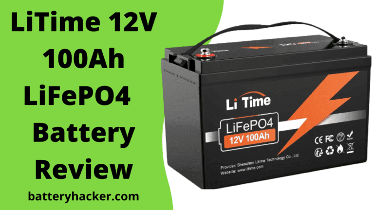 LiTime 12V 100Ah LiFePO4 Battery